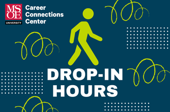 Drop-In Hours at the Career Connections Center Jan 24 - Jan 28